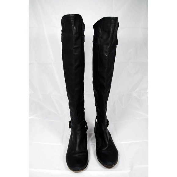 Joie Over the Knee Leather Riding Boots - Picture 3 of 6